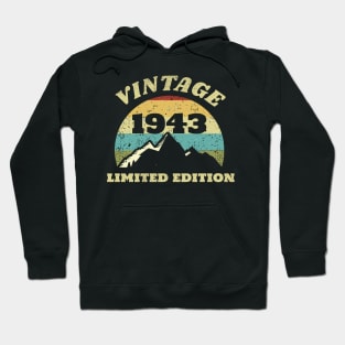 Vintage 1943 Limited Edition Funny Hoodie